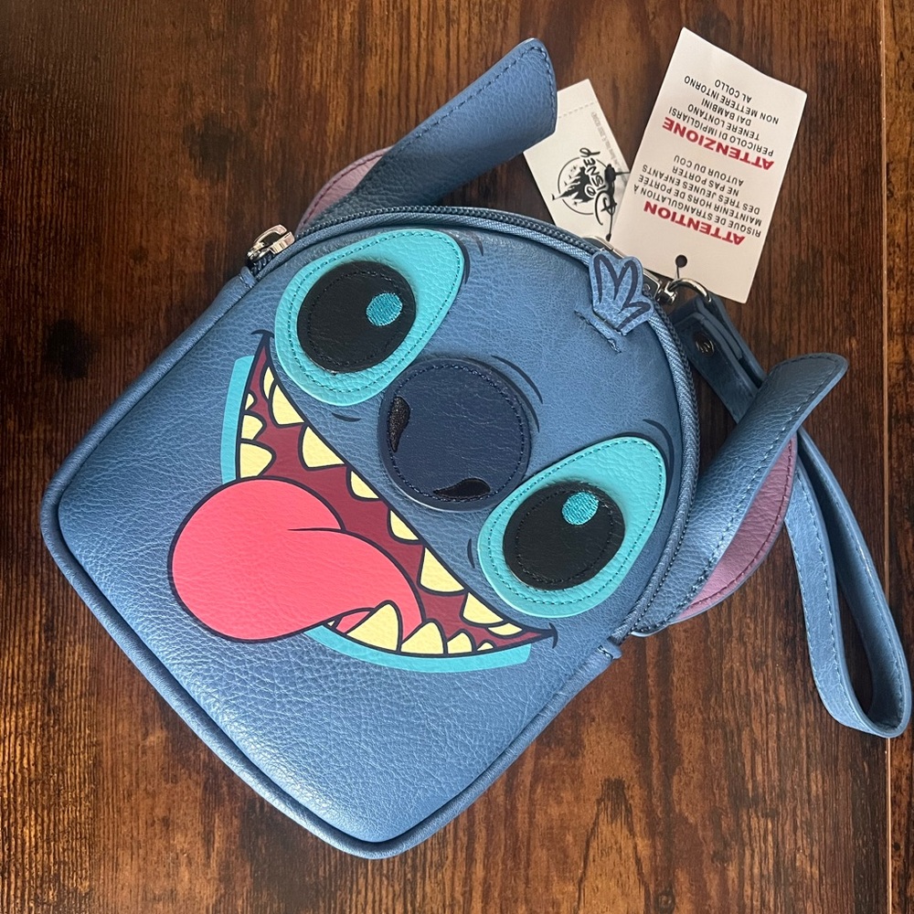 Disney Parks Loungefly Stitch Hip Bag